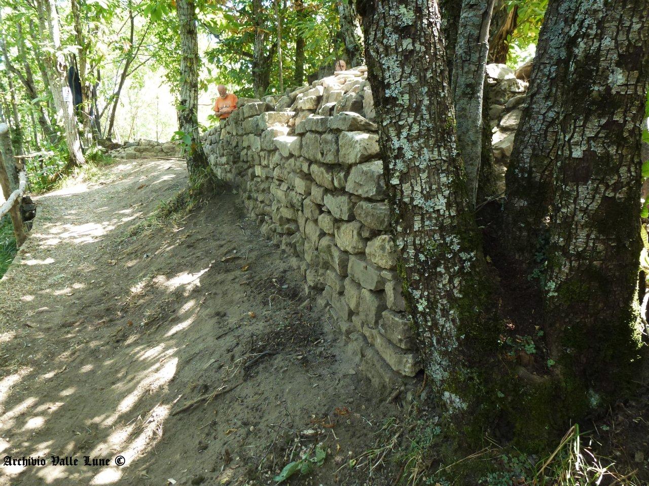 Parte antica mura di cinta