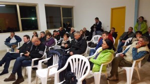 pubblico in sala per il confronto Cormio Marmo