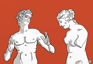 David e Afrodite.