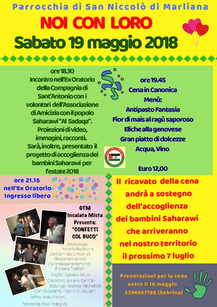 thumbnail of Locandina NOI CON LORO