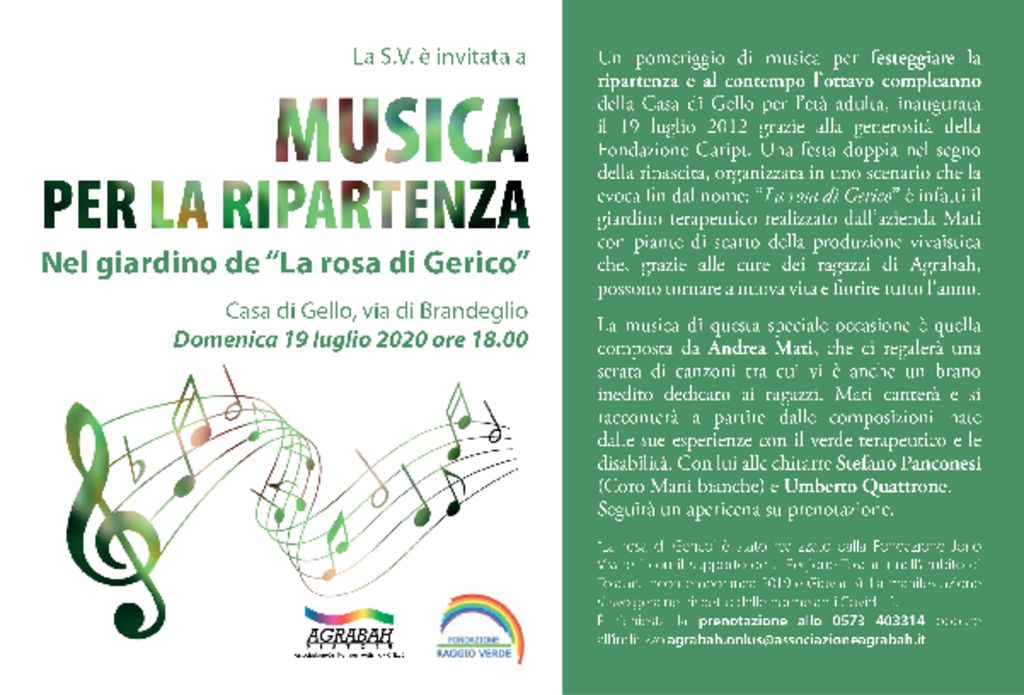 thumbnail of Musica per la ripartenza