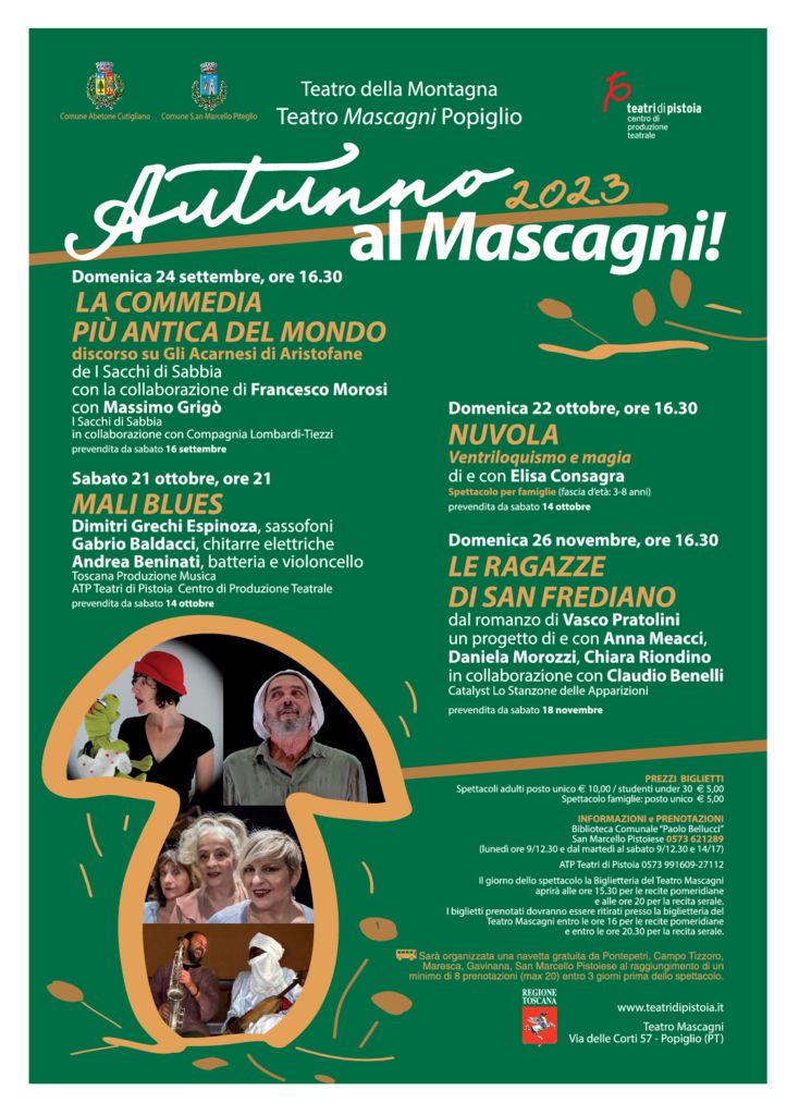 thumbnail of Teatro Popiglio AUTUNNO 2023 depliant