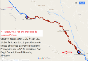 strada chiusa